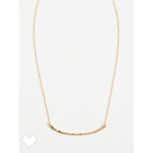 Gorjana Gold Tanner Bar Necklace